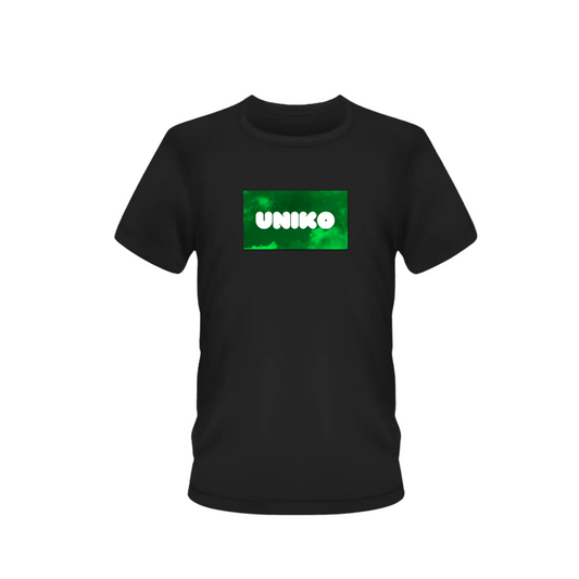 Uniko Green Box Logo Tee